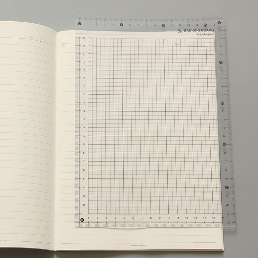 Tấm thước kẹp chống thấm nước trong suốt dùng để vẽ tranh thiết kế tiện dụng