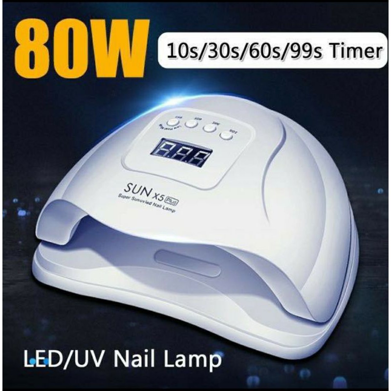 Máy Hơ Gel 80w Sun X5plus Hàng Chính Hãng Có Bảo Hành