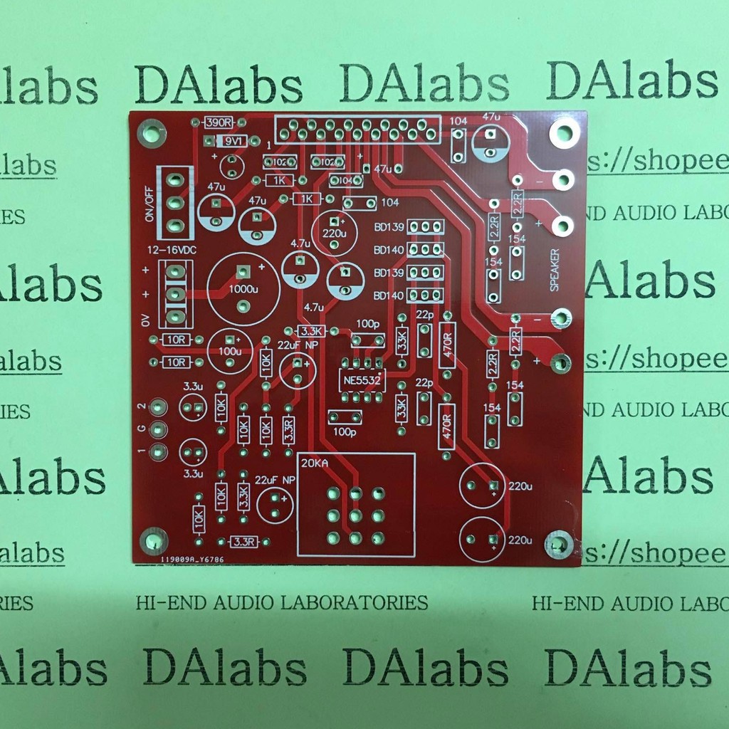 Mạch khuếch đại âm thanh KIA6210 TA8210 có đệm NE5532