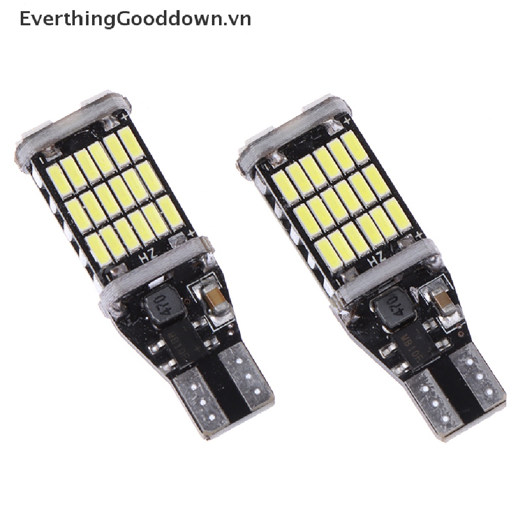 2 Đèn LED Canbus T16 T15 921 W16W Cho Xe Hơi