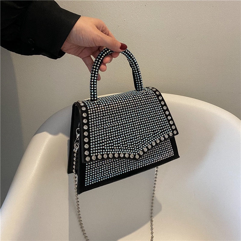 Túi Đeo Vai Đính Đá Đơn Giản Thời Trang Mùa Hè 2022 Cho Bạn Gái