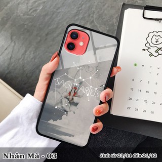 Ốp kính iPhone 12 in cung hoàng đạo