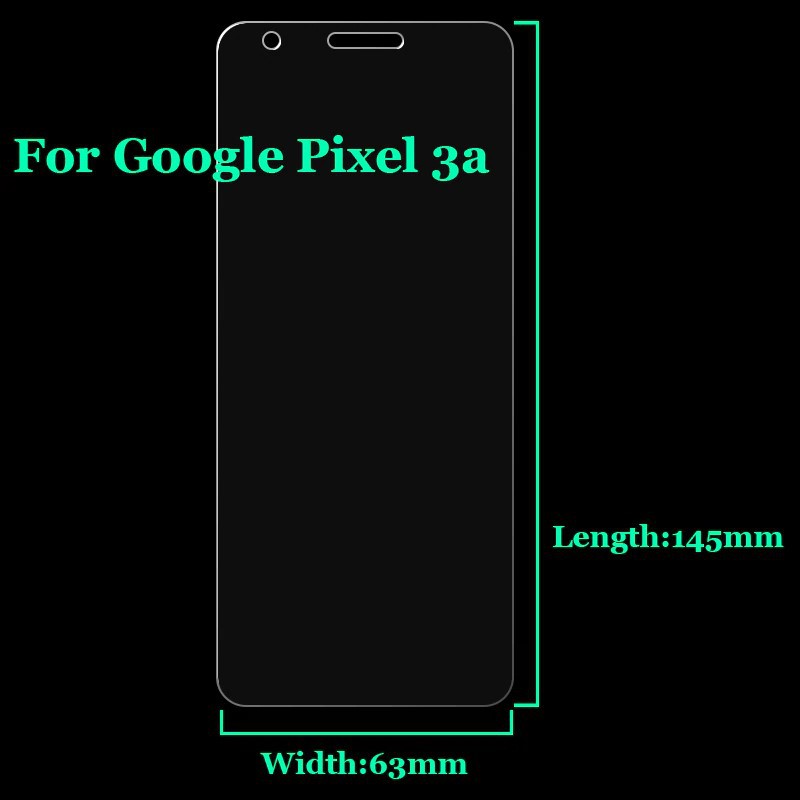 Kính CL Google Pixel 3A, Pixel 3A XL - Cường Lực 2.5D Không FULL, 9H-0.26mm