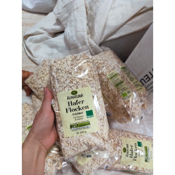 Yến mạch Đức nguyên cán 1 gói 500gr