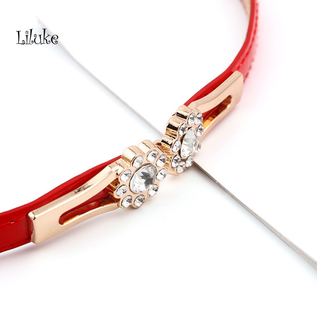 Thắt Lưng Nữ Họa Tiết Hoa Cổ Điển Thời Trang