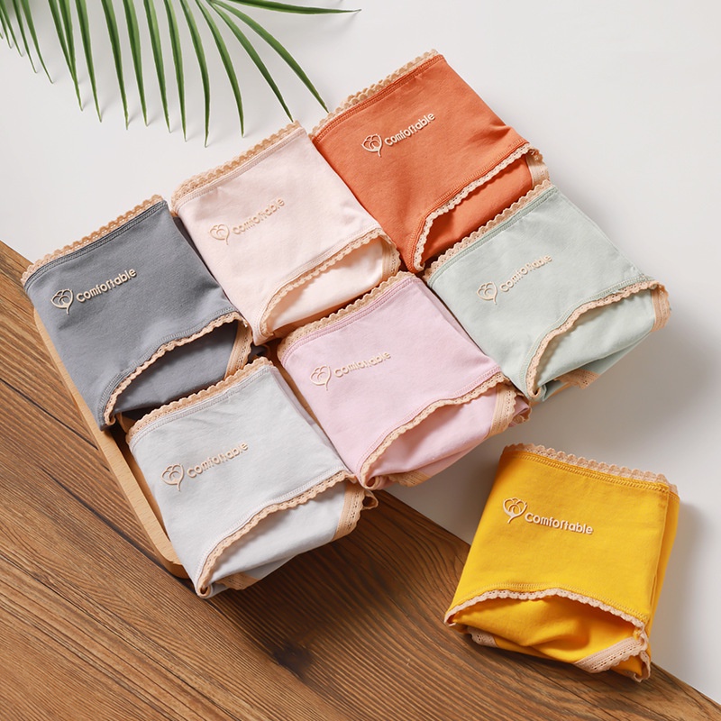 Quần lót nữ Eva Bra chất cotton ép không đường may mềm mịn thoáng khí kháng khuẩn (được chọn màu) - GB729