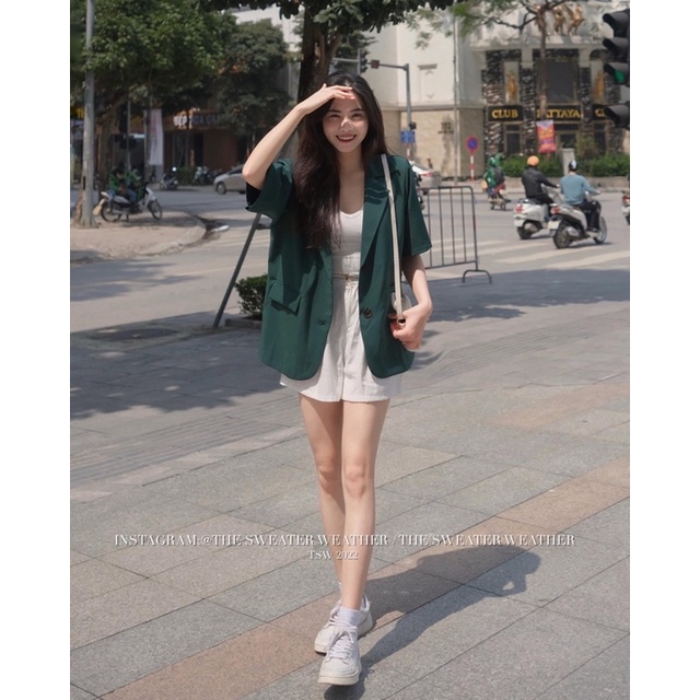 [ Ảnh thật ] Áo blazer cộc tay hàng chuẩn l1 phong cách Hàn Quốc -Cuastore.vn | WebRaoVat - webraovat.net.vn