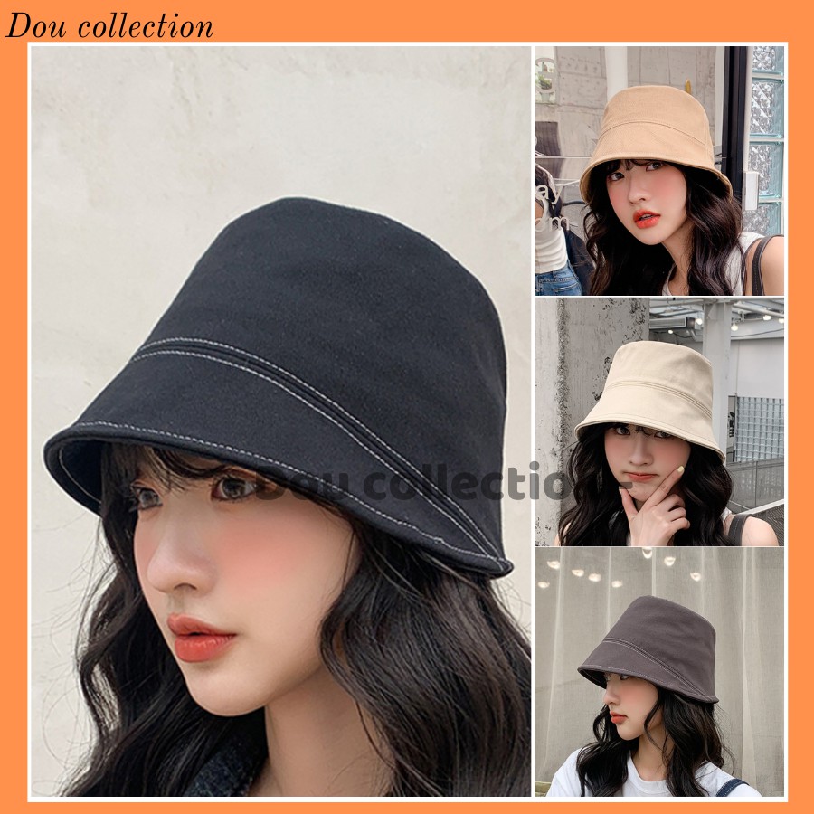 [Nowship2h] Mũ xô ( Mũ bucket) unisex vải cotton thời trang mùa hè và xuân phong cách Nhật Bản - Mã NV033