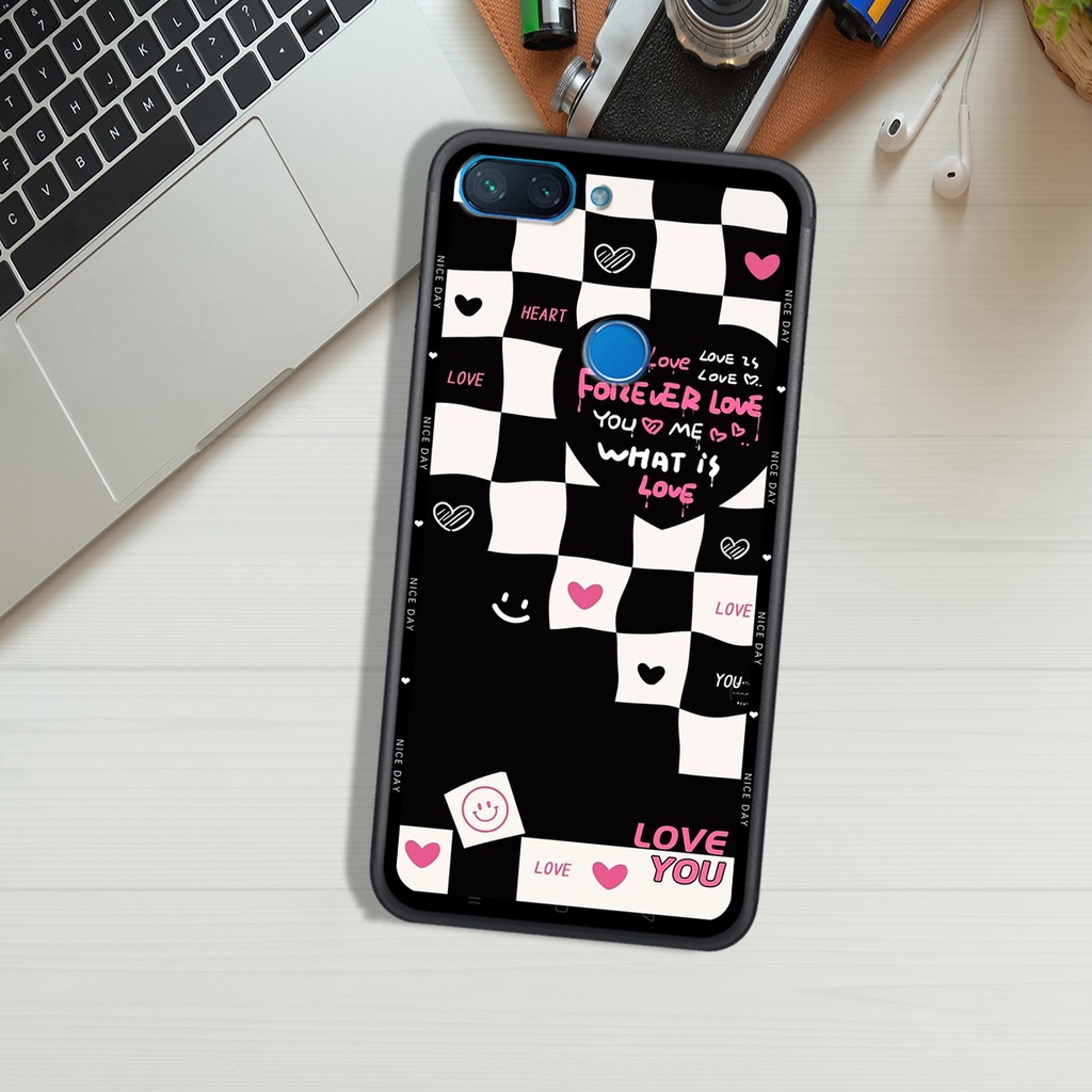 Ốp Lưng XIAOMI MI 5X - MI A1 - MI 8 LITE - MI 8 - MI 8 SE , In Hình &quot;Black Heart&quot; Phong Cách Đẹp.