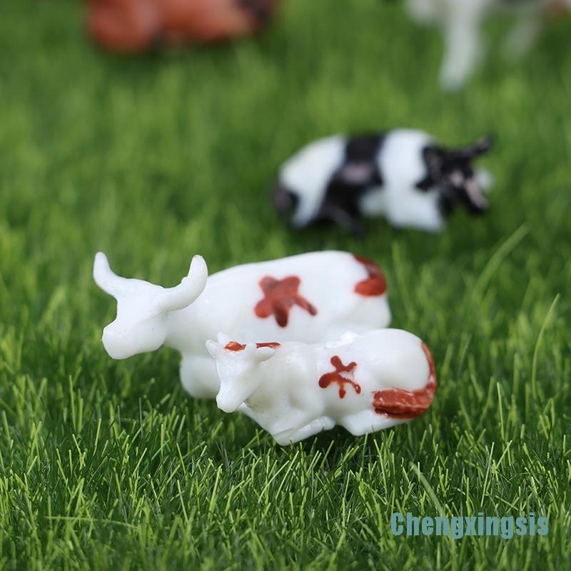 Bộ 10 Mô Hình Bò Sữa Độc Đáo