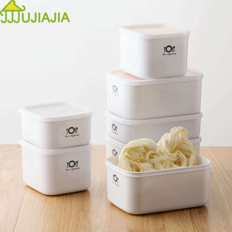 JUJIAJIA Hộp Đựng Thức Ăn Bằng Nhựa Có Thể Sử Dụng Trong Lò Vi Sóng (Có Bán Cả Set)