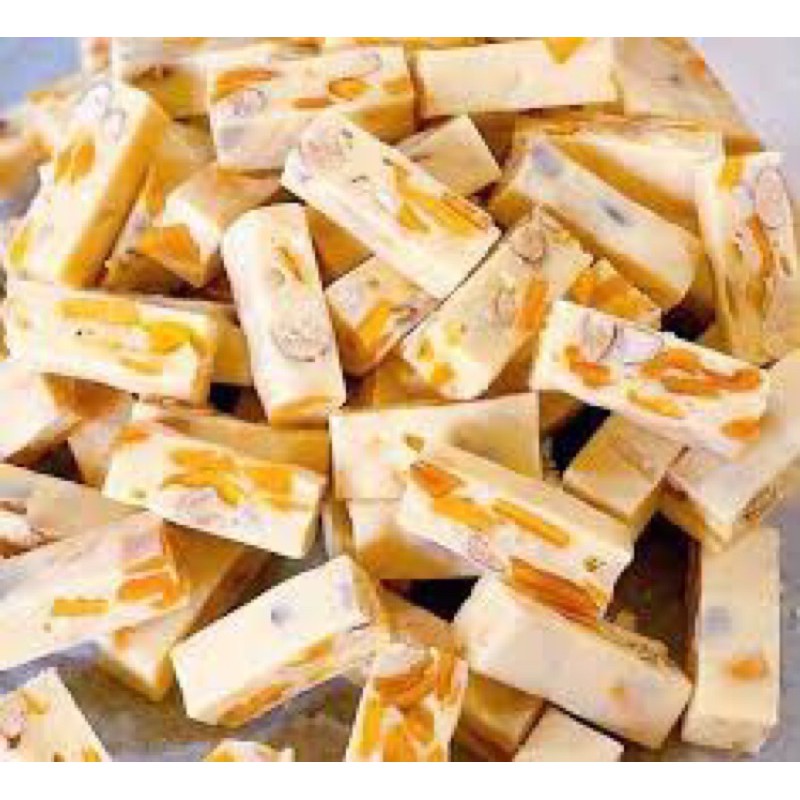 Kẹo Nougat đường ăn kiêng 100gr ( không làm bằng marshmallow ngọt )