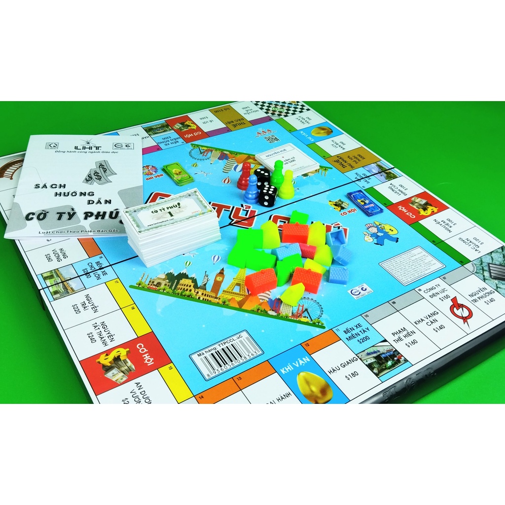 Bàn Cờ Tỷ Phú + Cờ Lớn.SC