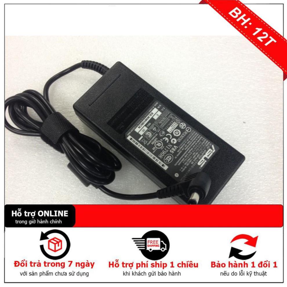 Sạc vuông cho laptop ASUS 19V-4.74A đầu 5.5*2.5mm chân thường
