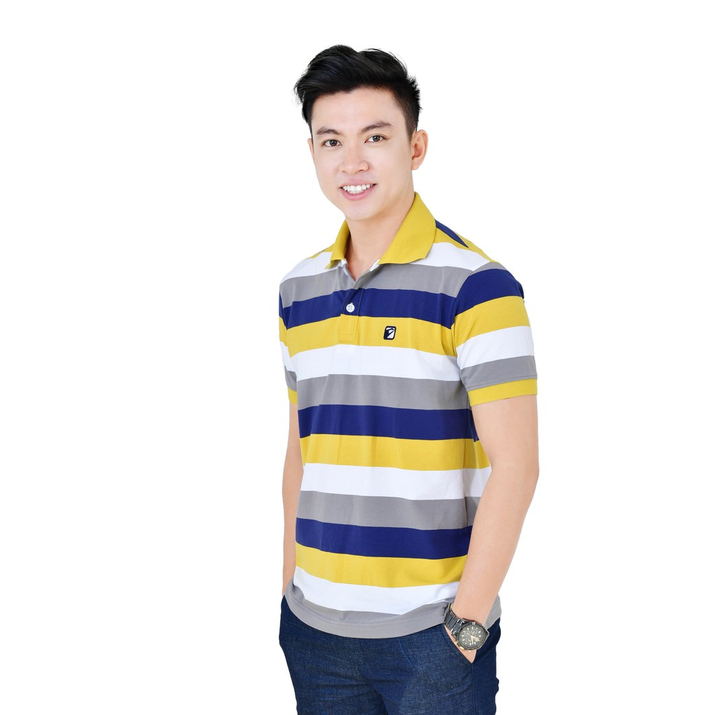 Áo nam polo Gia Hồi phối sọc M,L,XL,XXL