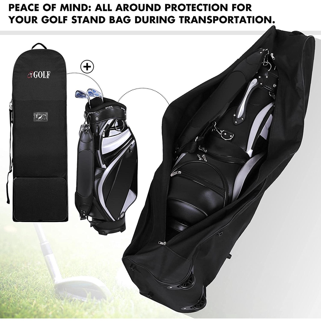 Vỏ Bọc Bánh Xe Có Dây Đeo Vai Tháo Rời Được Tiện Lợi Dành Cho Chơi Golf / Câu Lạc Bộ / Câu Lạc Bộ /