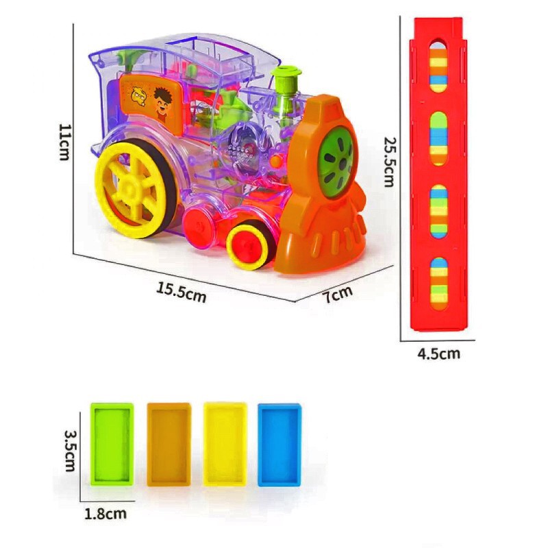 Xe Lửa Sắp Domino Thông Minh Cho Bé