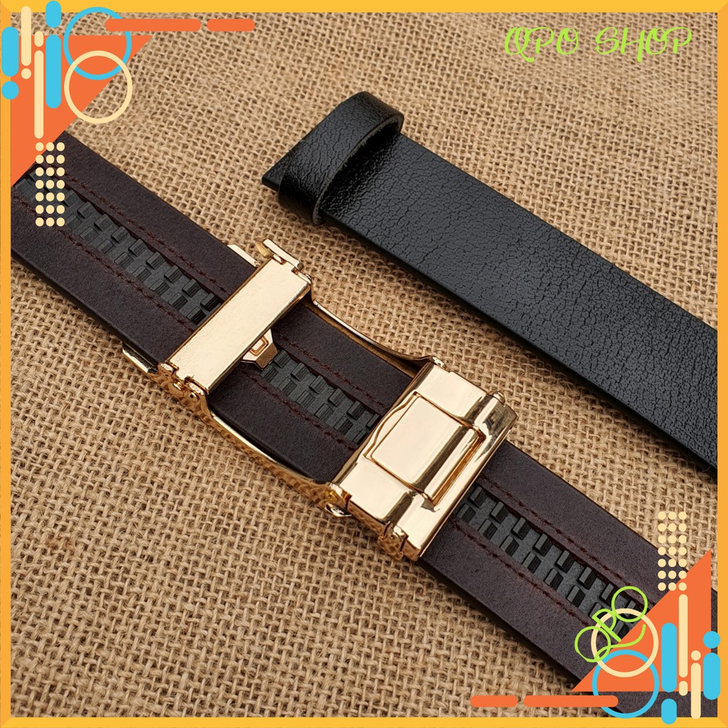 Thắt Lưng Nam Thời Trang Cao Cấp Full Da Bò Loại Tốt- Bảo Hành Da 12 Tháng