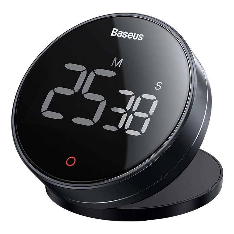 Đồng Hồ Đếm Ngược Kỹ Thuật Số Baseus Kiểu Dáng Thể Thao Dùng Cho Học Tập / Làm Bếp