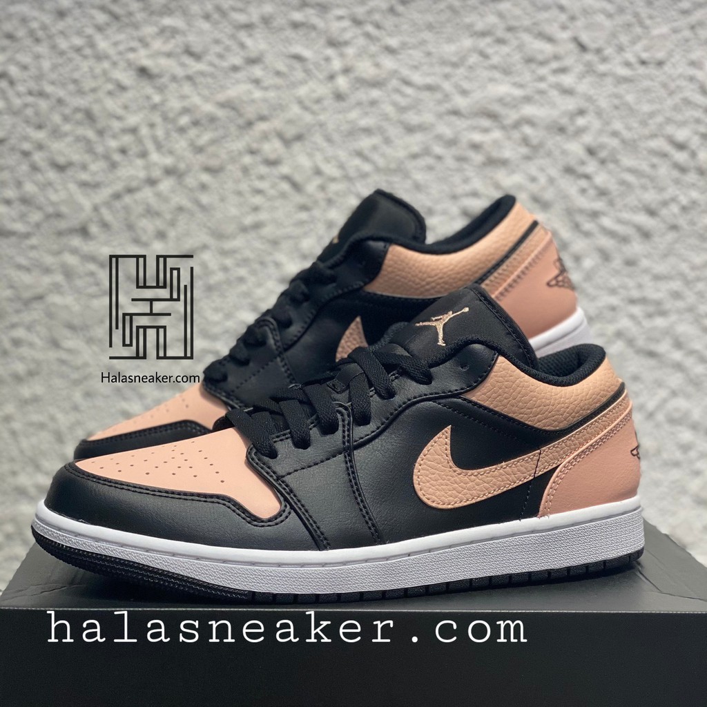 Giày Sneaker Thể Thao Nam Air Jordan 1 Low 'Crimson Tint' 553558-034 - Hàng Chính Hãng - HalaSneaker.com
