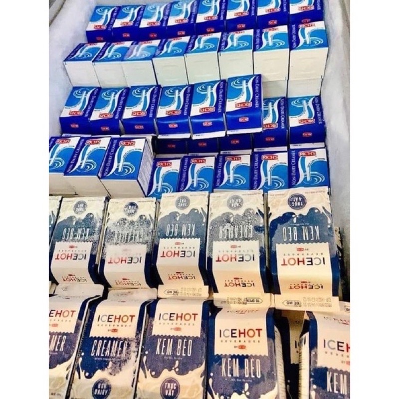 Kem béo thực vật rich’s- Hộp lùn 454gram/Kem béo thực vật NH