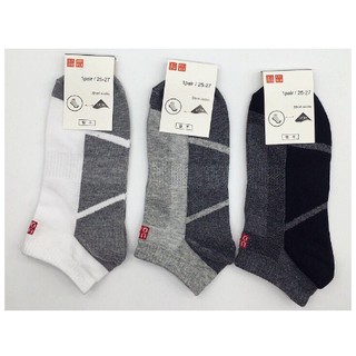 Tất nam uniqlo cổ ngắn kháng khuẩn khử mùi chất đẹp