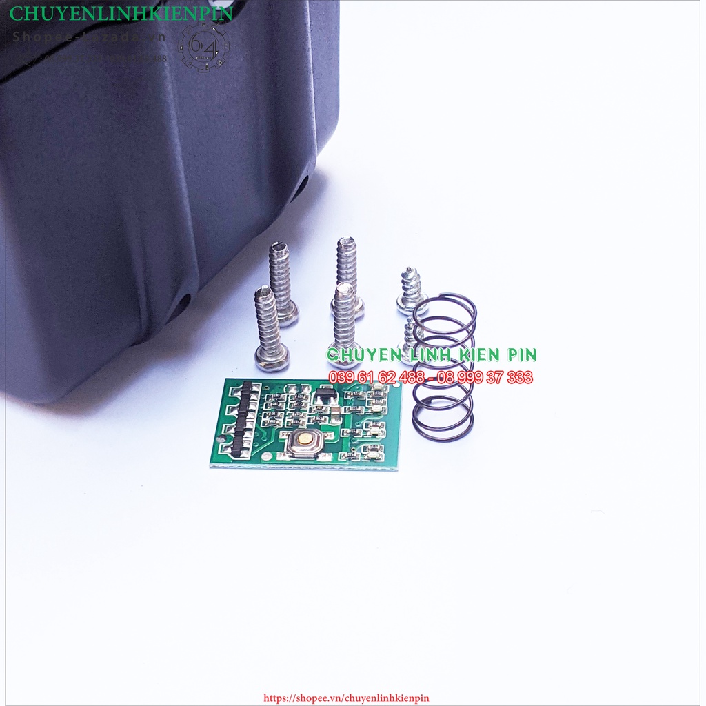 Vỏ led adapter Makia V9 18V 7.5Ah 15cell 18650 BL64_295 )