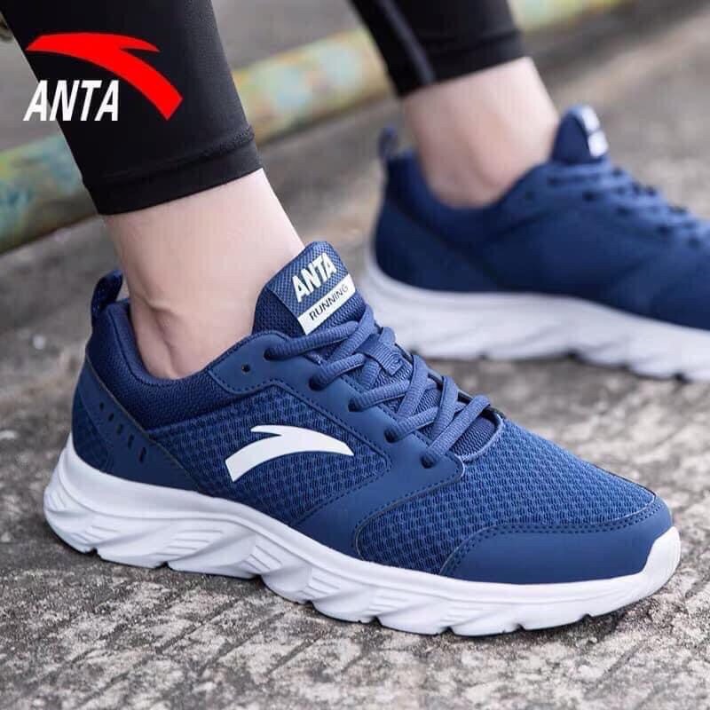 Giày Anta nam hàng chính hãng dòng running, chất liệu vải lưới cao cấp thoáng chân, đế ma sát chống trơn hàng quảng châu