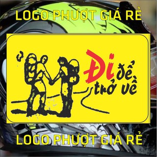 Tem phượt đi để trở về logo