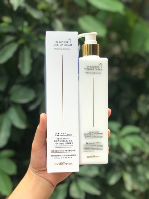 Sữa Tắm Truyền Trắng, Bật Tông Da, Giúp Da Săn Chắc, Trắng Sáng Tự Nhiên Medifferent In Shower Tone-Up Cream 300ml | BigBuy360 - bigbuy360.vn
