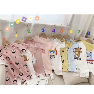 Bộ body đùi chất cotton cao cấp cho bé gái bé trai