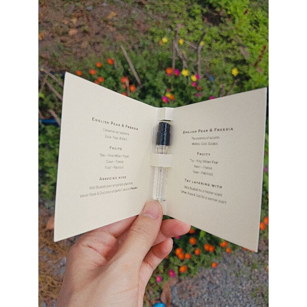 Vial nước hoa Jo Malone English Pear & Freesia