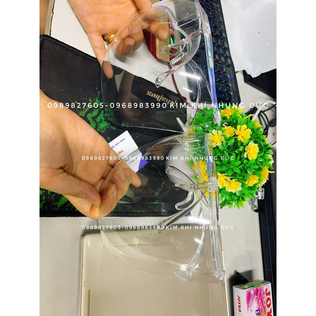 Kính mắt bảo hộ trong suốt chống bắn giọt chống dịch FULL FACE SHIELD loại tốt cả người lớn và trẻ em | BigBuy360 - bigbuy360.vn