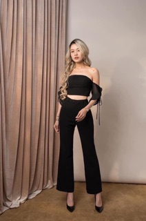 ÁO CROPTOP RỚT VAI