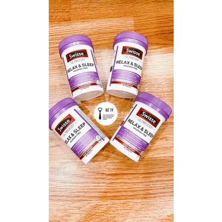 Viên uống GIÚP AN THẦN & TĂNG CƯỜNG GIẤC NGỦ NGON RELAX AND SLEEP Swisse Úc-60 viên