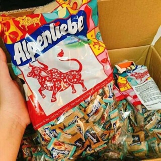 [RẺ VÔ ĐỊCH] Túi Kẹo Alpenliebe mix vị cà phê và hồng trà sữa Túi 1Kg