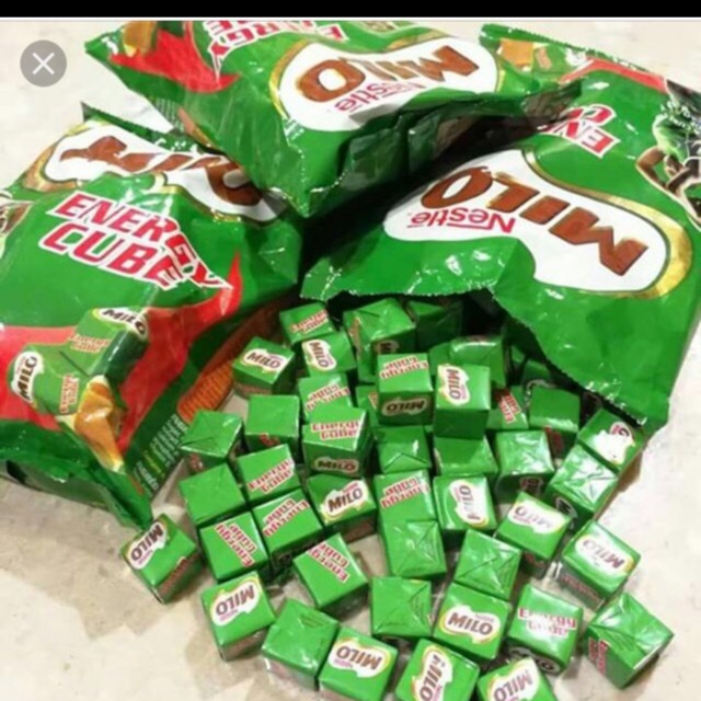 Kẹo milo cube: 87k/gói