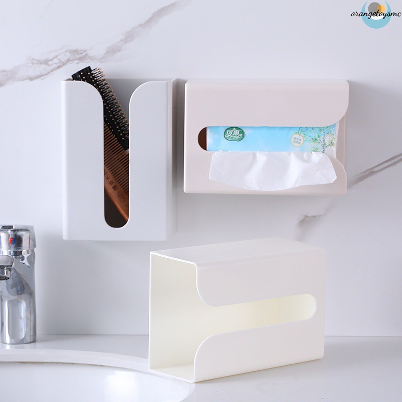 [❌GIÁ SỈ❌] Hộp đựng giấy ăn, giấy vệ sinh dán tường tiện lợi 88310