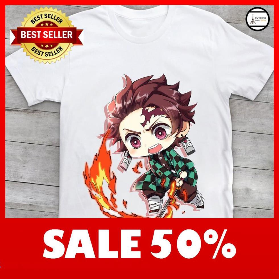 ÁO THUN NAM NỮ - Kimetsu no Yaiba -CHIBI ( nhiễu mẫu)