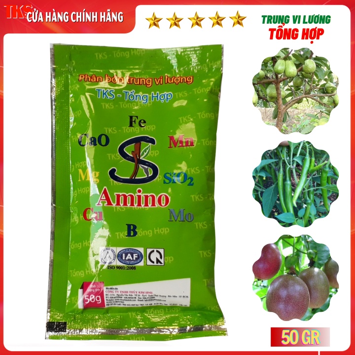 COMBO12 GÓI: TRUNG VI LƯỢNG TỔNG HỢP - Phục hồi Suy Cây, Thiếu Dinh Dưỡng
