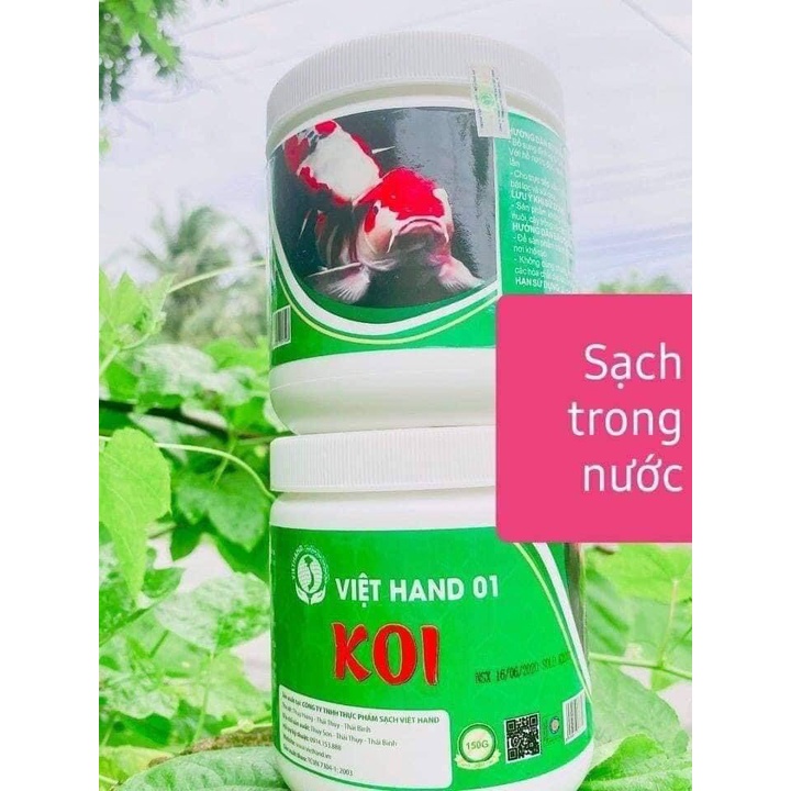 Combo 2 sản phẩm (gồm 2,5kg cám KOI + 150g men tiêu hóa/men vi sinh)