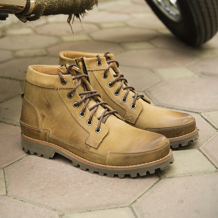 Giày da nam cổ cao Timber Boots