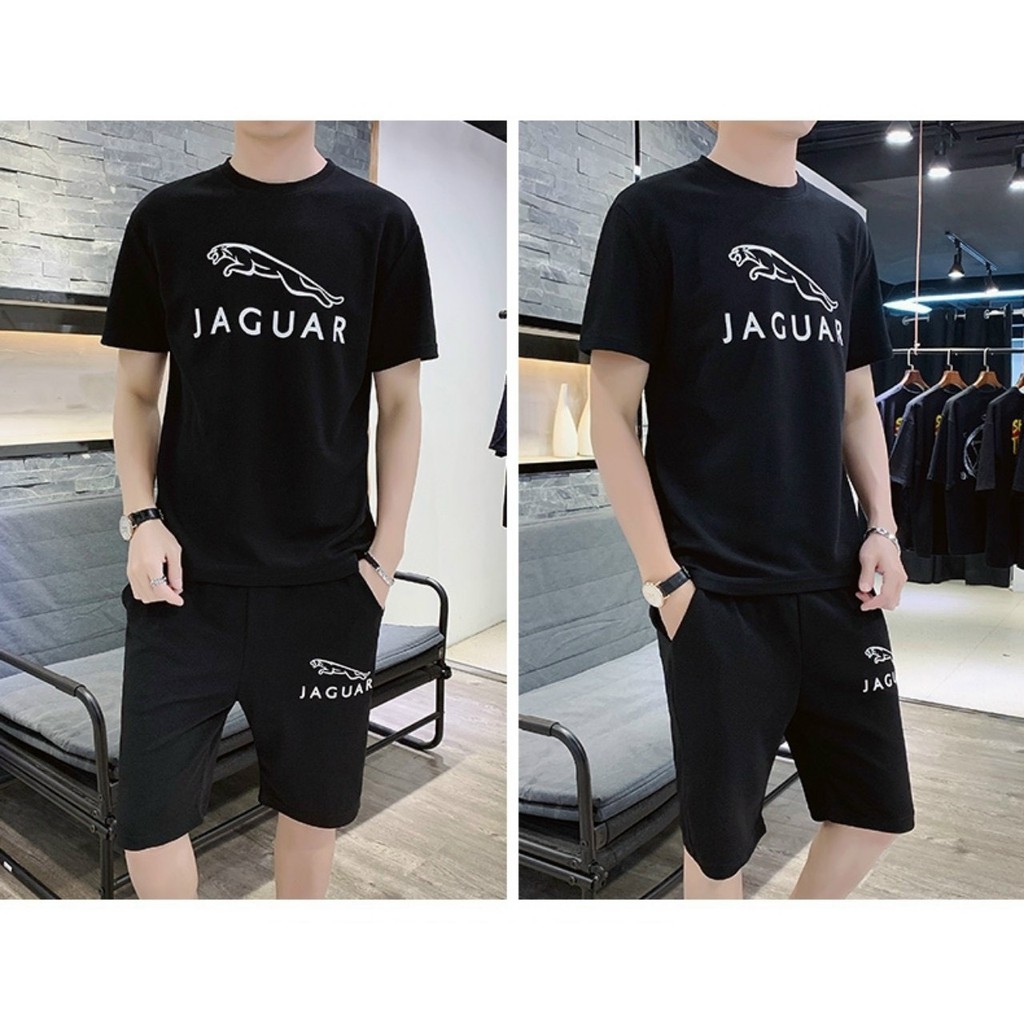 Đồ bộ nam nữ unisex mùa hè chất mè xịn co giãn 4 chiều thoáng mát (jaguar)