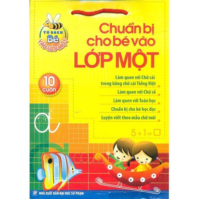 Sách - Chuẩn bị cho bé vào lớp1 ( trọn bộ 10 cuốn )- 8936067599121