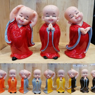 BỘ TƯỢNG CHÚ TIỂU AN NHIÊN VUI VẺ CAO 16 CM