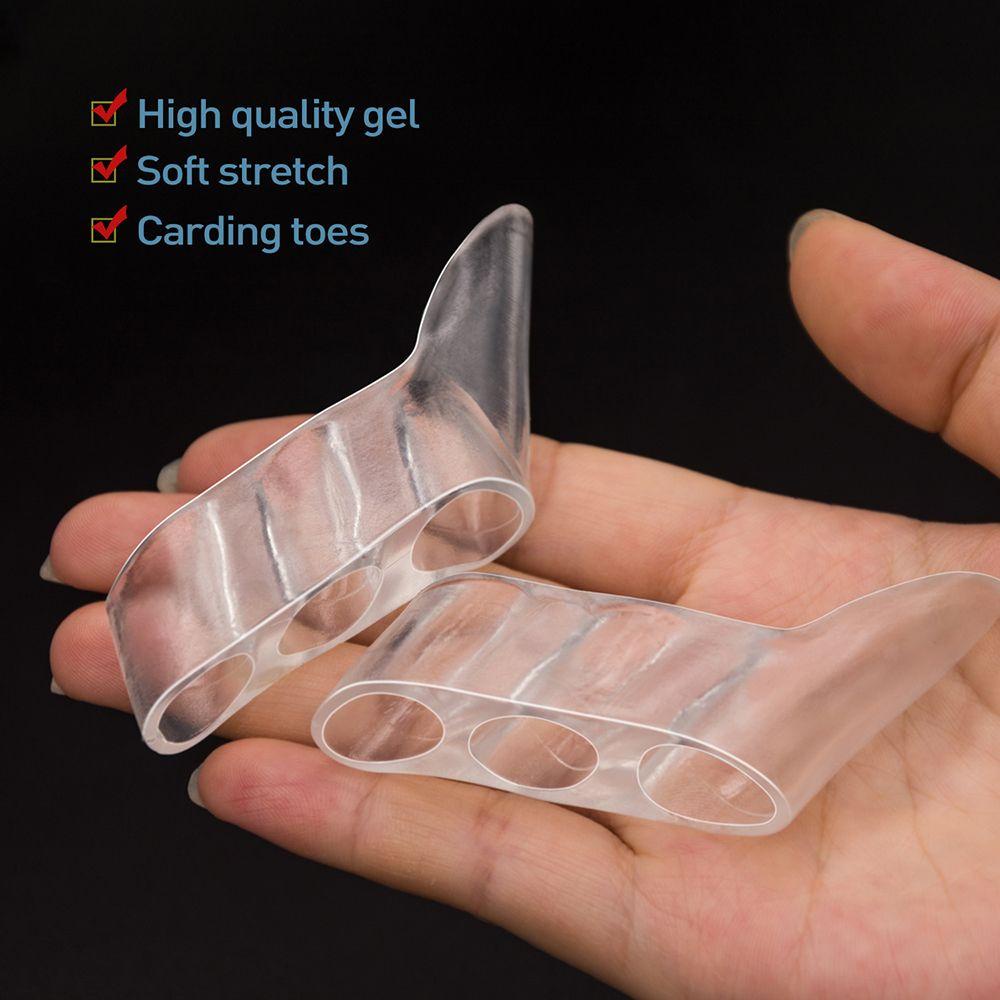 BSUNS Set 2 Dụng Cụ Tách Ngón Chân Bằng Silicone