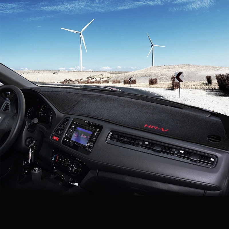 Dành Cho Xe Honda HRV 2014 2015 2016 2017 2018 2019 2020 Xe Bảng Điều Khiển Bao Thảm Nhạc Cụ Nền Tảng Bàn Phụ Kiện