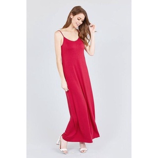 Đầm thun maxi hai dây ACTIVE USA