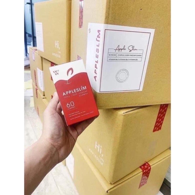 KẸO GIẤM TÁO APPLESLIM HỖ TRỢ GIẢM CÂN , ĐẸP DA (TẶNG KÈM MẶT NẠ NHAU THAI) | BigBuy360 - bigbuy360.vn