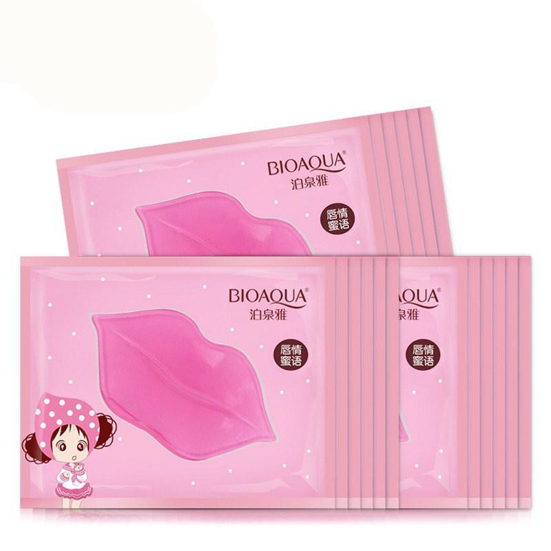 (hàng Mới Về) Mặt Nạ Môi Bioaqua Chính Hãng Chất Lượng Cao